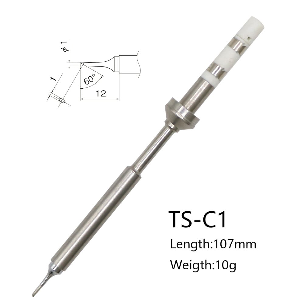 TS100 loddekolbe spidser TS-C1