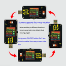 XY-UDP-strømforsyningsskærmen har en fire-vejs roterende funktion