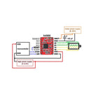 kredsløbsdiagram af A4988 stepper motor driver med køleplade