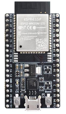 Image of ESP32-DevKitC V4 Udviklingsboard i hvid bagground