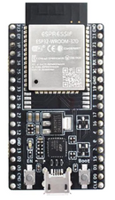 ESP32-DevKitC V4 Udviklingsboard i hvid bagground