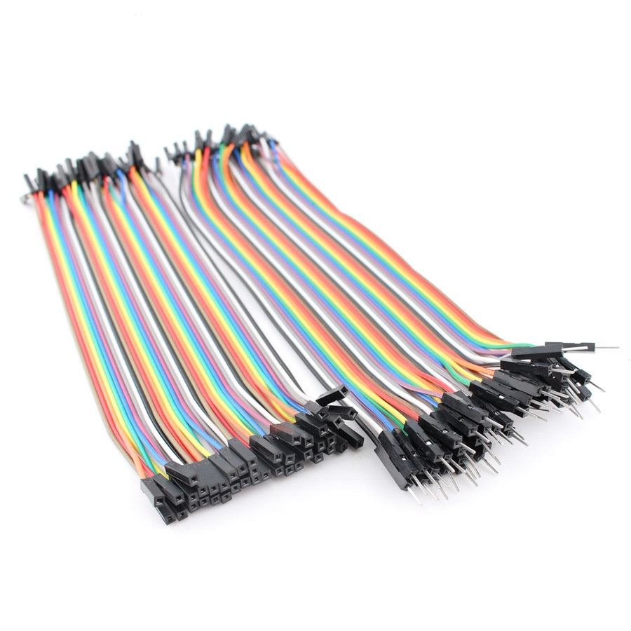Image of  40stk han/hun, 40stk hun/hun dupont kabler