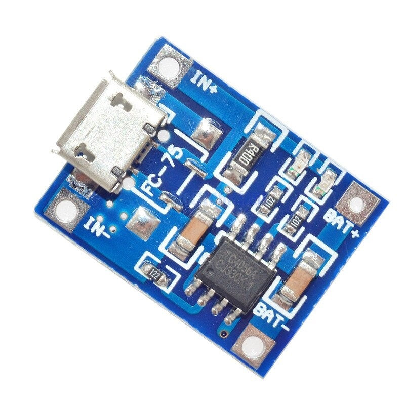 Image of LiPo batteri lader TP4056 venstre