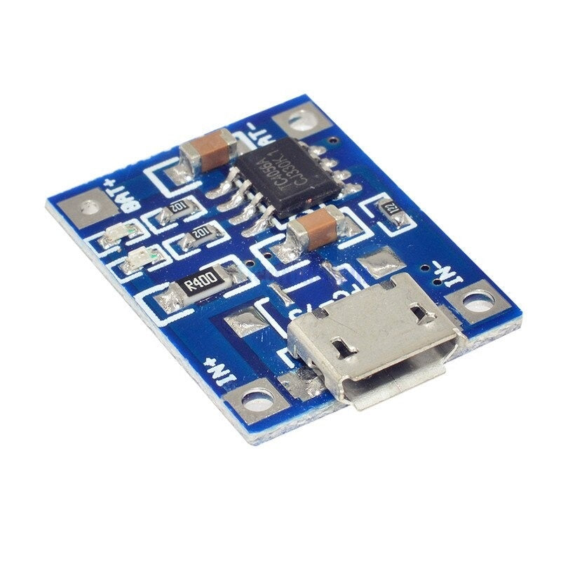 Image of LiPo batteri lader TP4056 interface