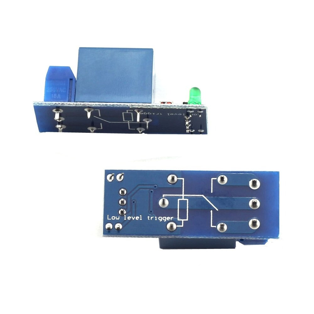 Image of siden og bagsiden af HW-307 relæ modul 