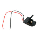 batteri holder til Knapcelle med ledning