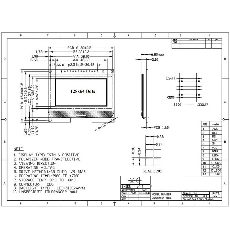 Image of Tekniske specifikationer af 2.7