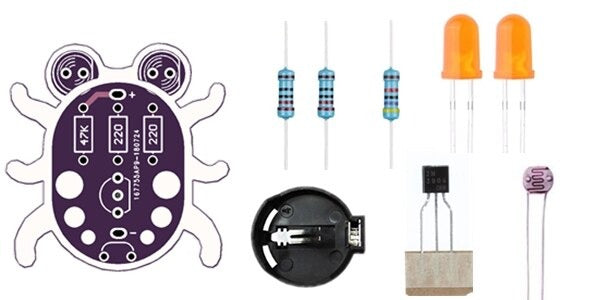 Image of Elektronik Starter Kit - Lilla Loddebille