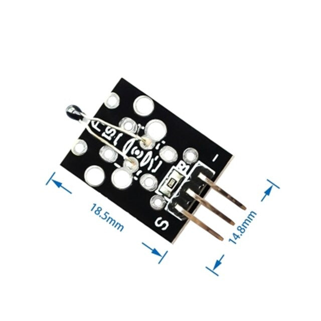 Image of specifikationer af KY-013 temperatursensoren med NTC thermistor