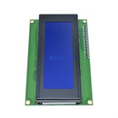 forsiden af et 20x4 LCD-display med I2C-kontrol