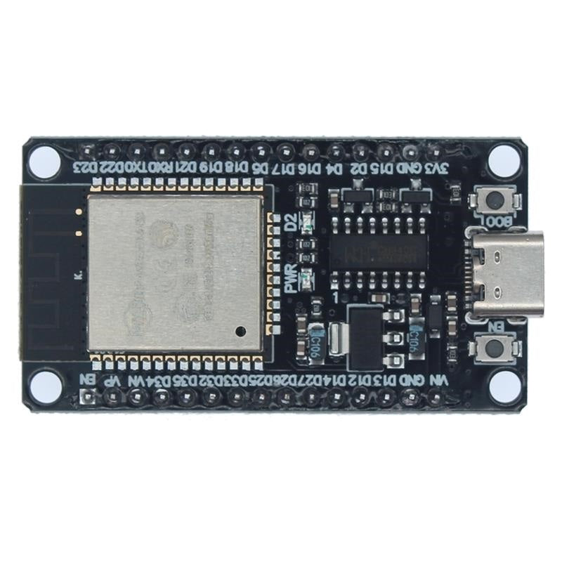 forsiden af et ESP32 DEV KIT DOIT Board