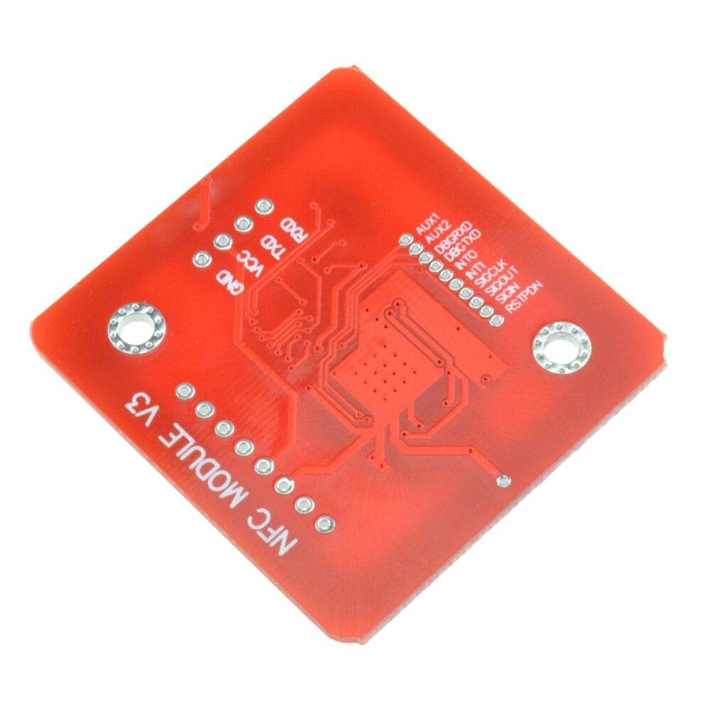 Image of bagsiden af PN532 NFC RFID læser 