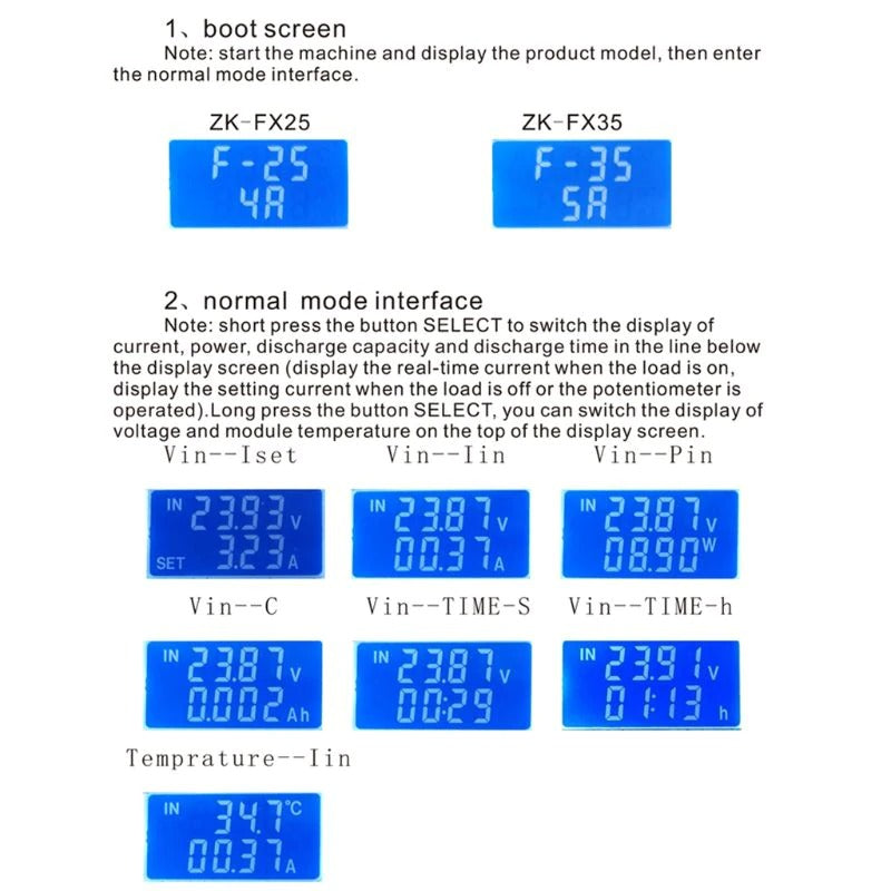 Image of beskrivelse af batterikapacitet tester i detaljer 1