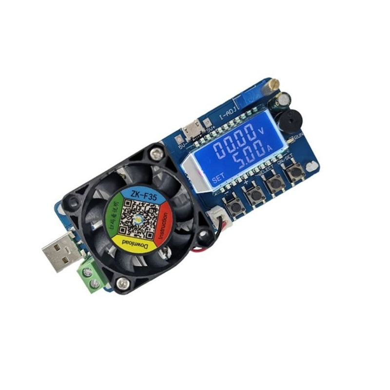 Image of Elektronisk belastning og batterikapacitet tester