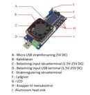 Elektronisk belastning og batterikapacitet tester i detaljer