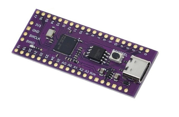 Image of Raspberry Pi Pico 16MB i hvide baggrund