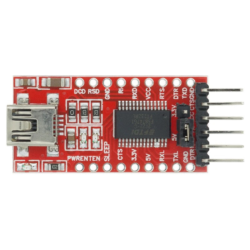 FT232R USB til serial UART converter