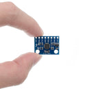 MPU-6050 bevægelsessensor i hånd