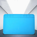 Forsiden af en Silikone loddemåtte