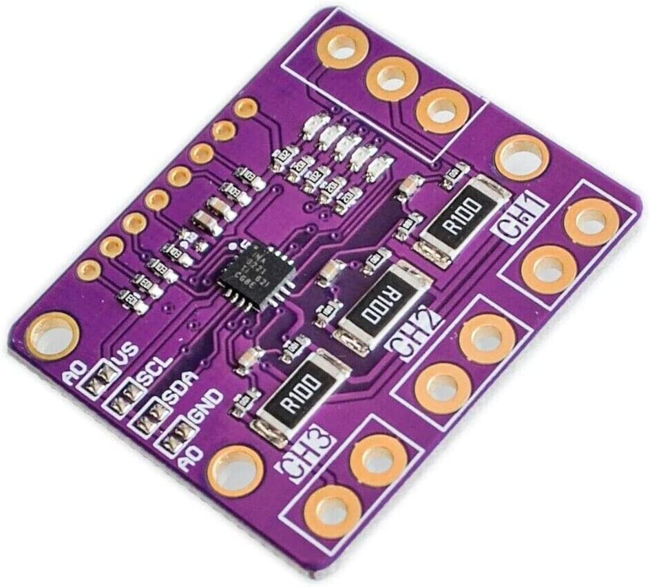 Image of INA3221 3 kanals spænding og strømmåler