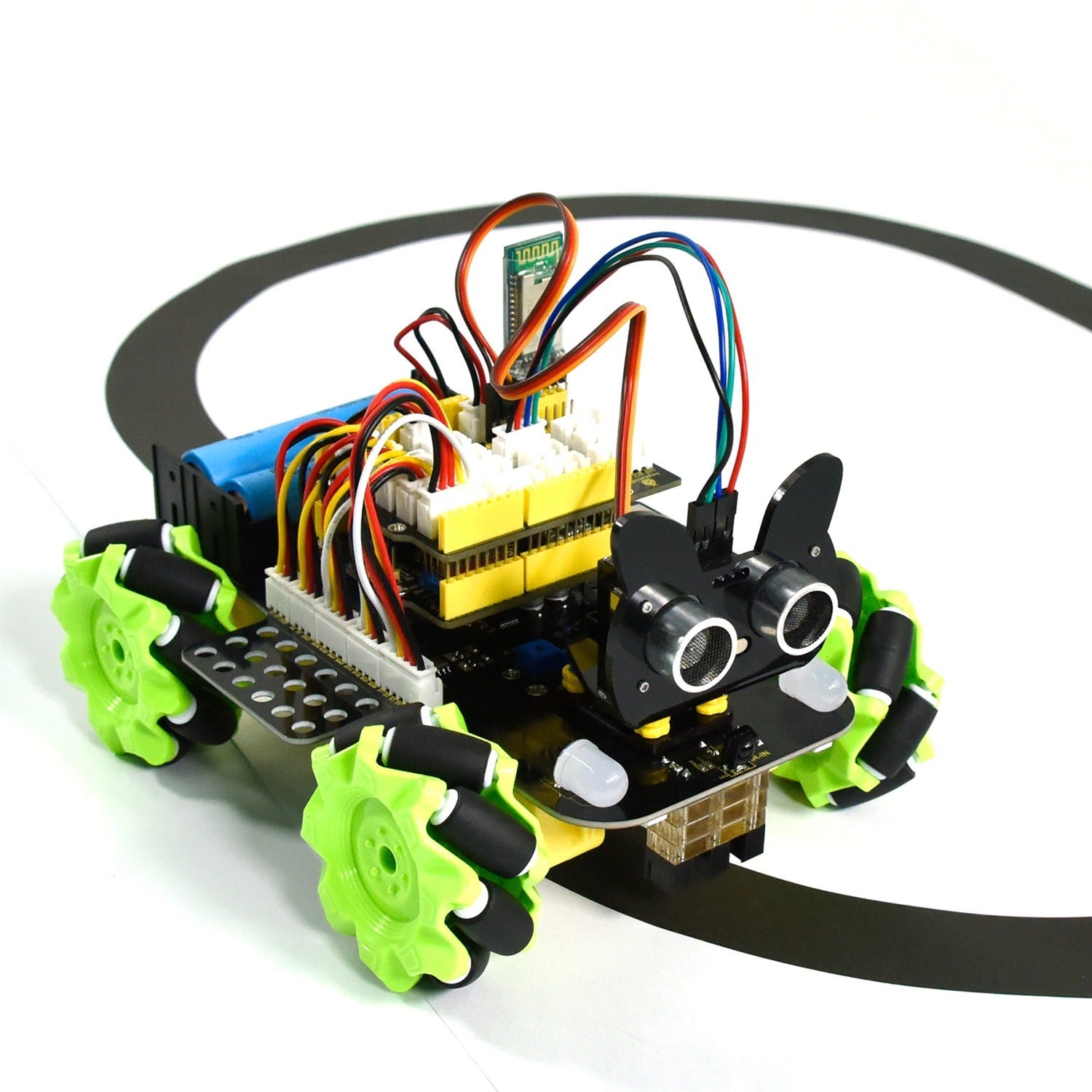 Programmerbar 4WD Mecanum Robot Bil For Arduino