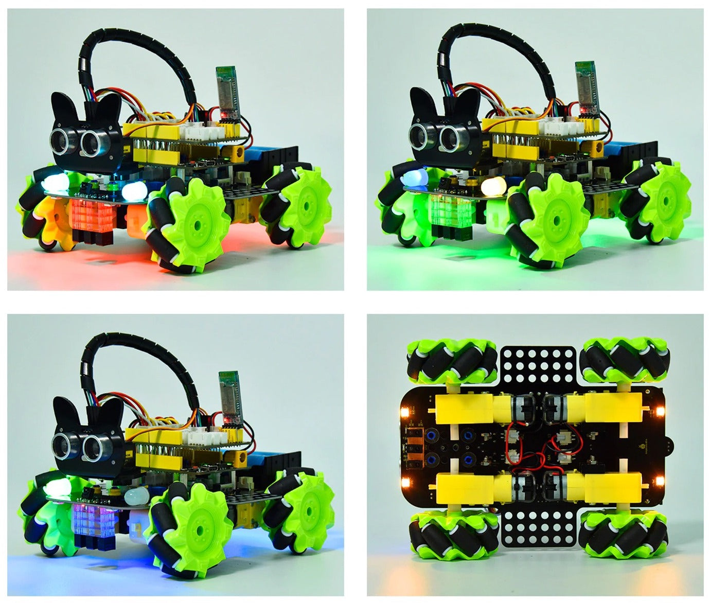 Image of Programmerbar 4WD Mecanum Robot Bil For Arduino