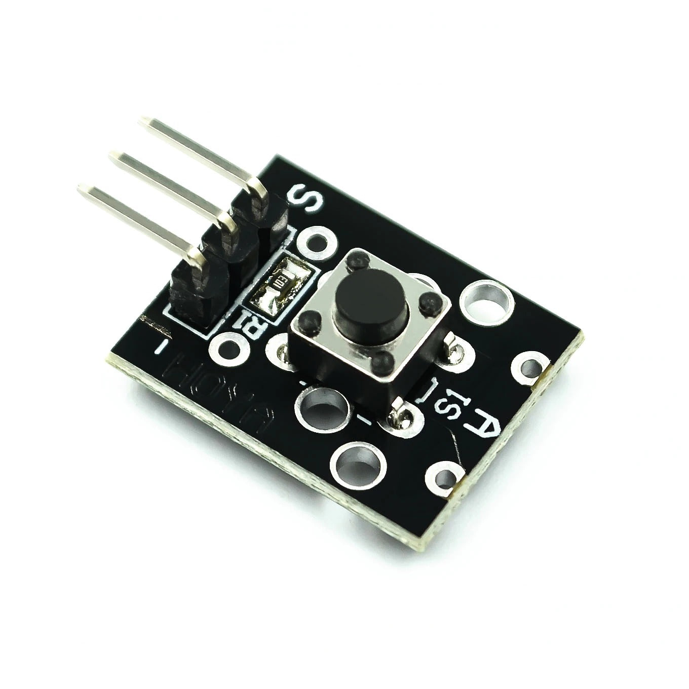 Image of KY-004 Taktil tryk knap der vender mod venstre