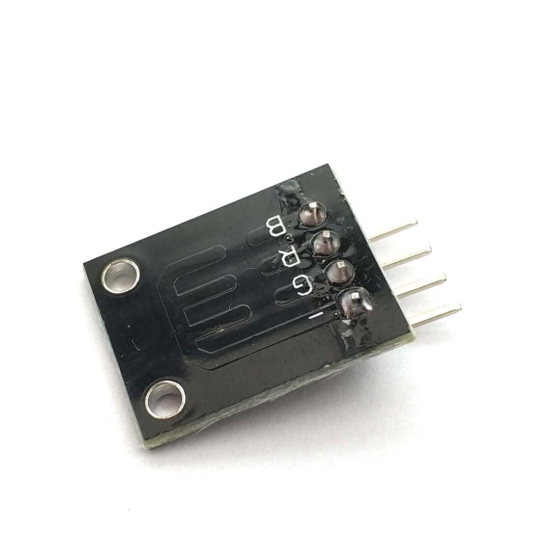 Image of bagsiden af KY-009 RGB LED SMD der vender mod højre