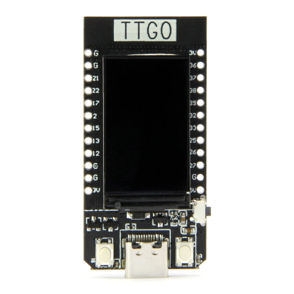 Image of forsiden af TTGO T-Display ESP32 