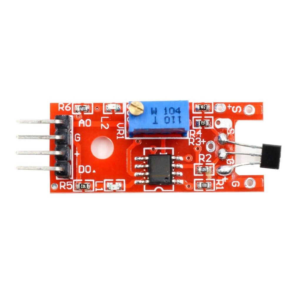 Image of forsiden KY-024 Magnetisme sensor (Hall effekt) med komparator