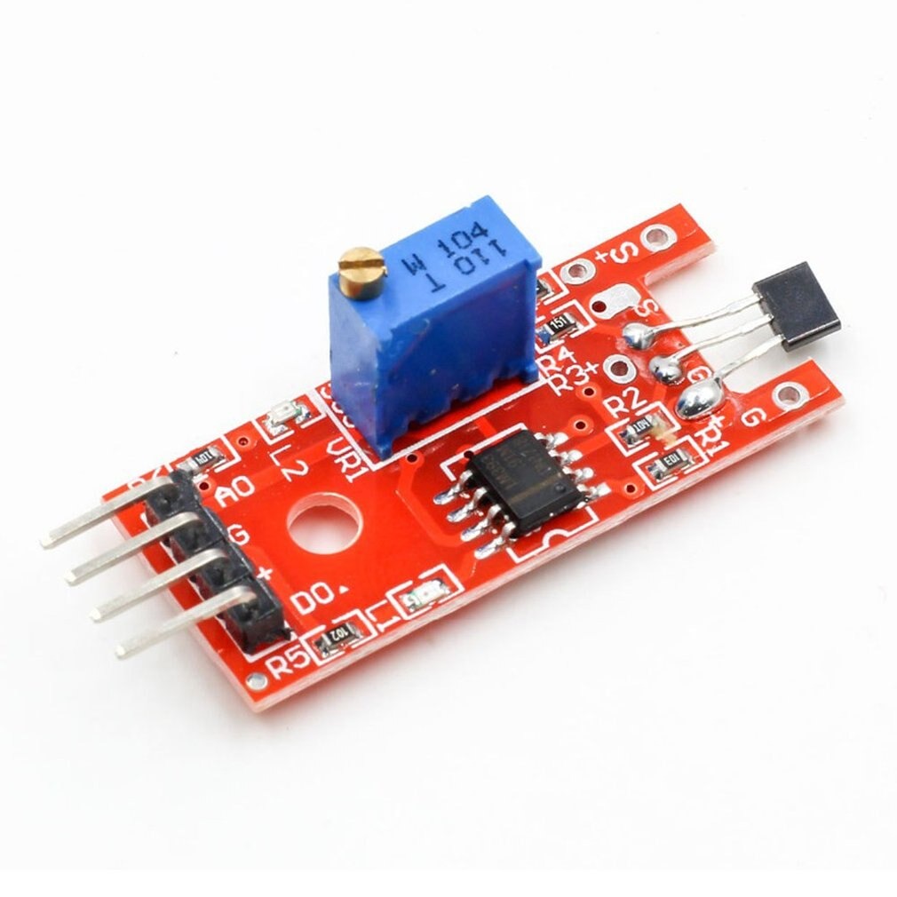 Image of KY-024 Magnetisme sensor (Hall effekt) med komparator til højre