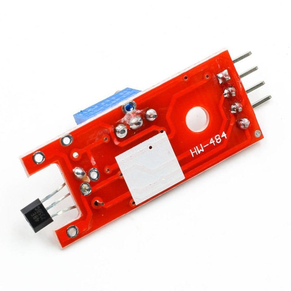 Image of bagsiden af Magnetisme sensor (Hall effekt) med komparator