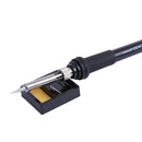 en loddekolbe på en kolbeholder med fugtsvamp