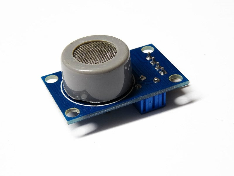 Image of Siden af en MQ7 Carbon monoxide (kulilte) sensor