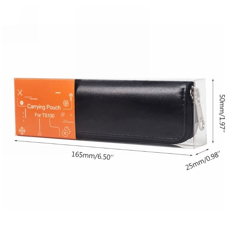 Image of TS80 eller TS100 loddehus i boksen med størrelse