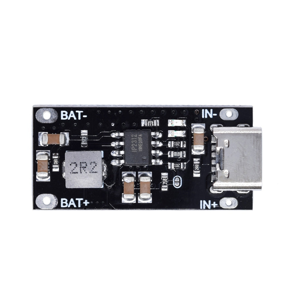 IP2312 Lynhurtig Lithium Batteri lader 3A med USB C