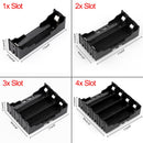 1x 2x 3x 4x slot Batteri holder til 18650-batterier