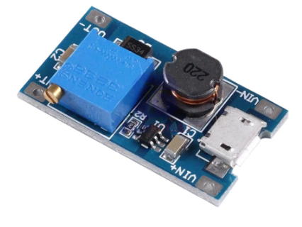 MT3608 DC-DC step up modul med MICRO USB