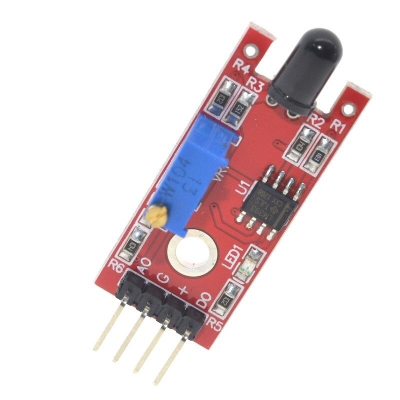 Image of  KY-026 IR sensor/Infrarød sensor venter mod venstre
