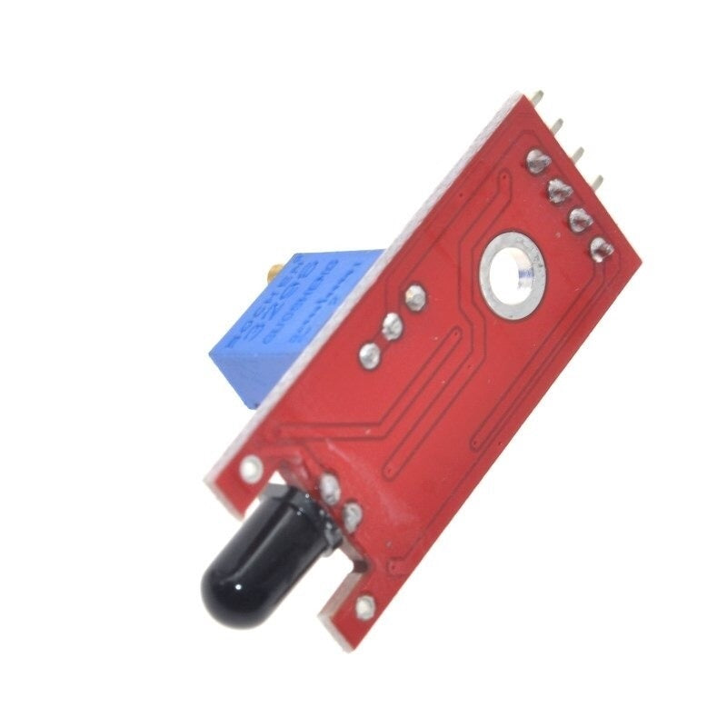 Image of bagsiden af  KY-026 IR sensor/Infrarød sensor